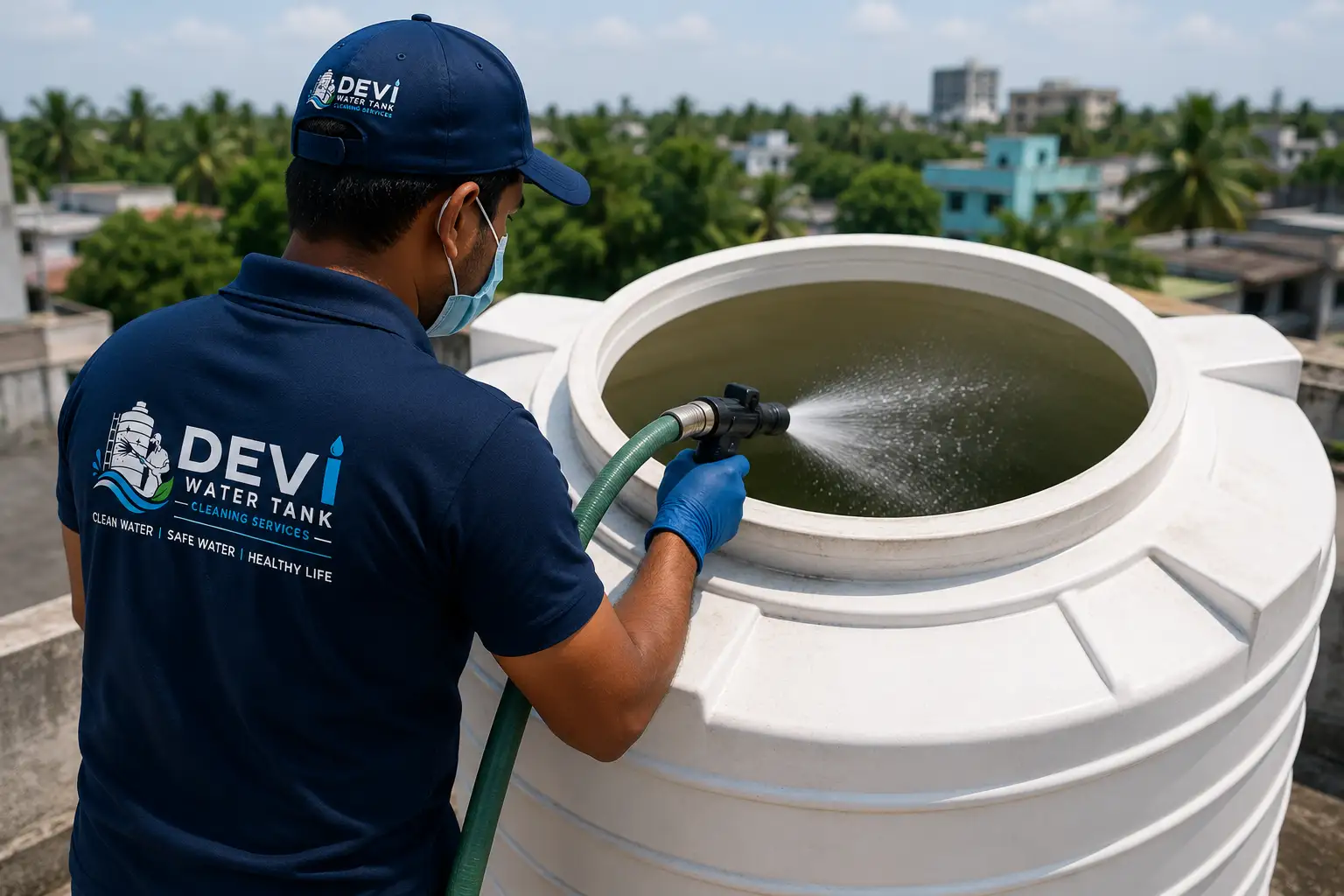 Residential Water Tank Cleaning Hyderabad